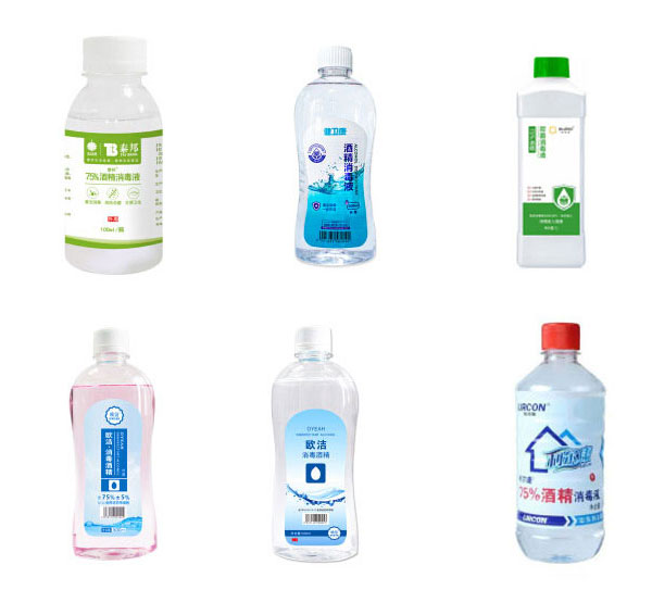 84消毒水液體灌裝機-全自動無人化84消毒水灌裝機生產(chǎn)線